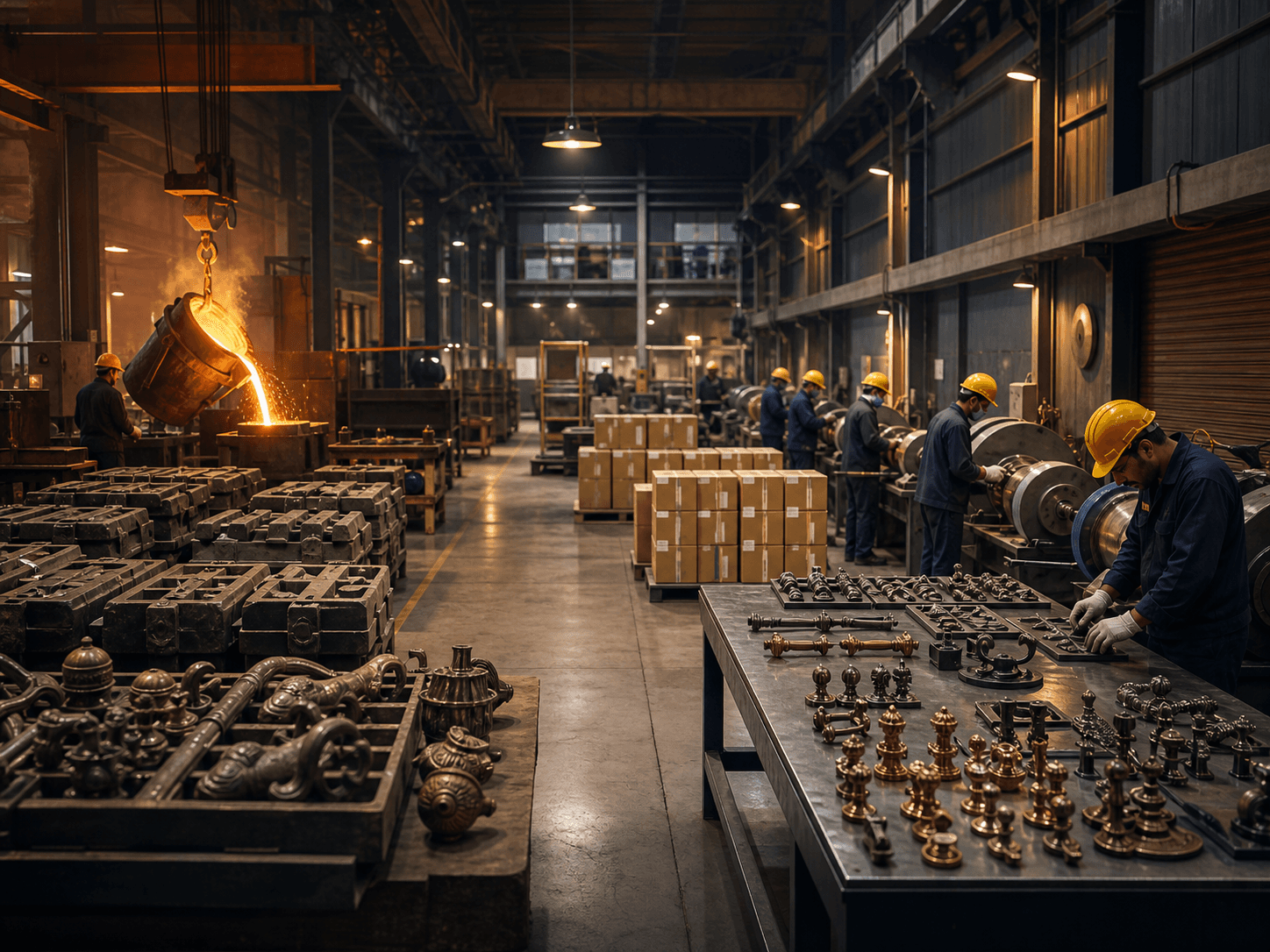 OMG Industries manufacturing and finishing workflow